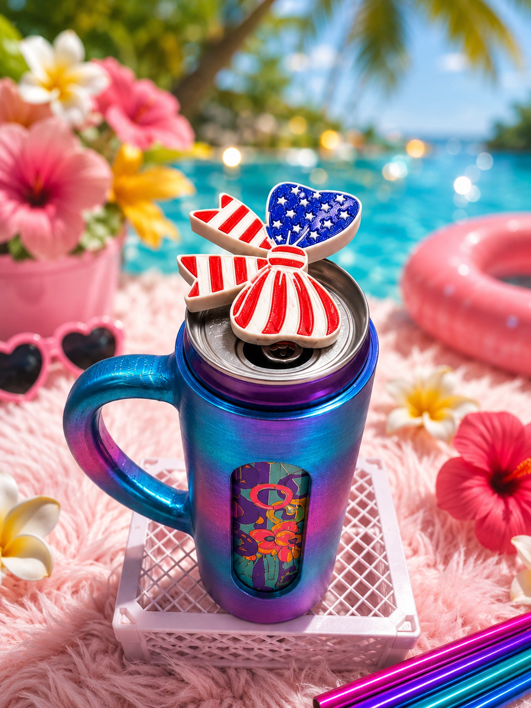 American Flag Can Tab Opener