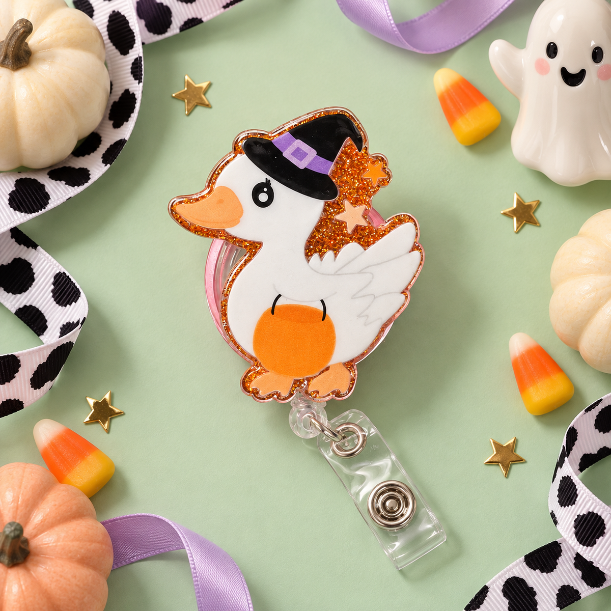 Hocus Pocus, Quack! Witch Duck Badge Reel